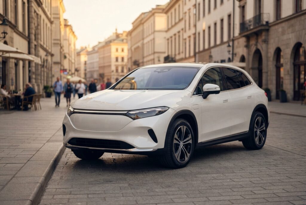 Electric vehicle assembly plant in Europe where Chinese automakers are expanding production